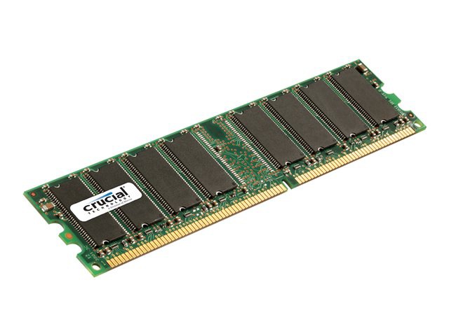 Crucial memory - 1 GB - DIMM 184-pin - DDR