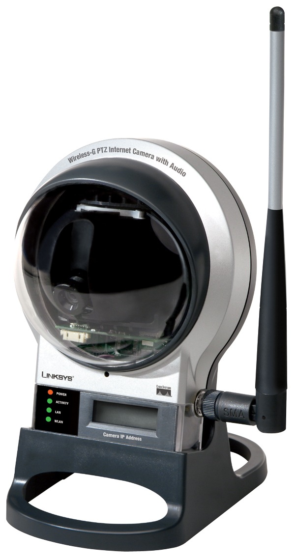 Cisco WVC200 Wireless-G PTZ Internet Video Camera - Audio						
