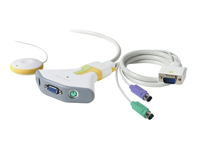 Belkin Flip PS/2 2-Port KVM w/cables
