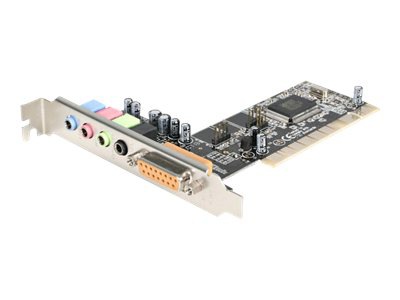 StarTech.com 4 Channel PCI Sound Card with AC97 3D Audio Effects - sound ca