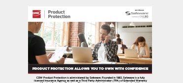 CDW Product Protection Overview