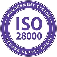 ISO 28000 Management System Secure Supply Chain Seal