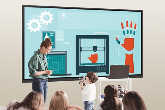LG Electronics Classroom Createboard