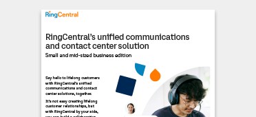 Read RingCentral Contact Center Solution Overview
