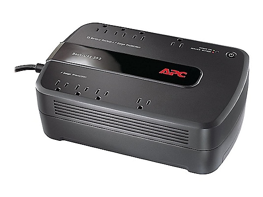 APC Back-UPS 550VA 8-Outlet Battery Back-Up and Surge Protector