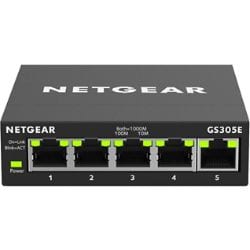 NETGEAR 5-port Gigabit Ethernet Smart Managed Plus Switch (GS305E)