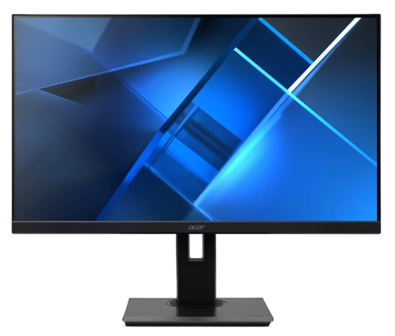 Acer 27" monitor facing forward.