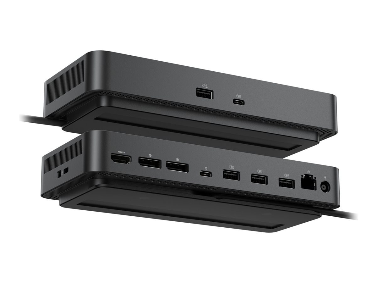 Dell docks and accessories shown at an angle.