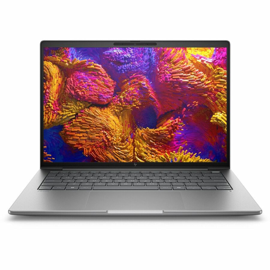 A HP Z workstation laptop.