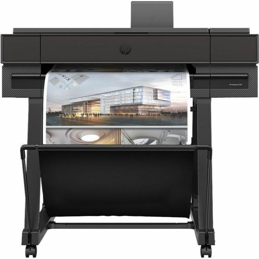 A HP mono laserjet printer.