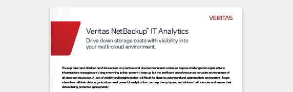 PDF OPENS IN A NEW WINDOW: read NetBackup IT Analytics Overview