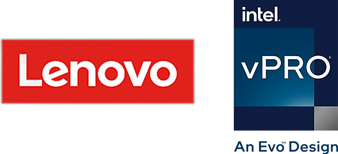 Lenvo and Intel Logo