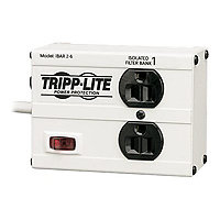 Tripp Lite Isobar Surge Protector Metal 2 Outlet 6ft Cord 1410 Joules