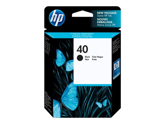 HP 40 Black Ink Cartridge