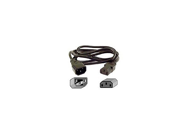 Belkin 6’ Computer AC power extension cord (IEC 320 C13 to IEC 320 C14)