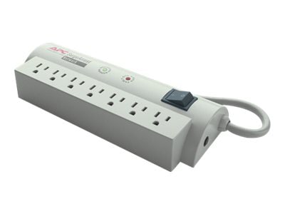 APC by Schneider Electric Essential SurgeArrest PE76, 7 Outlets, 6 Foot  Cord, 120V - PE76 - Power Strips & Surge Protectors 