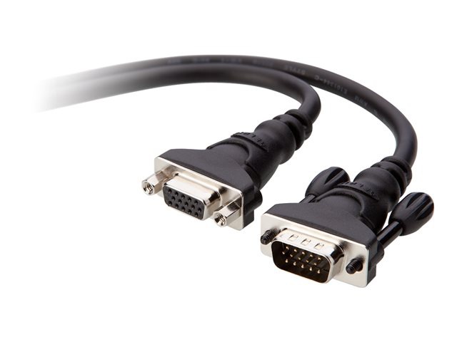 Belkin 10' Pro Series VGA Monitor Extension Cable w/Thumbscrews 
