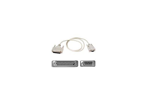 Belkin 1' Pro Series AT Serial Modem Cable