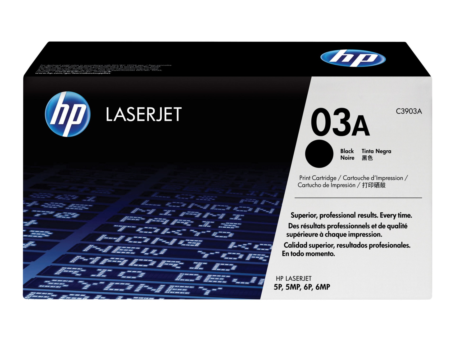 HP 03A (C3903A) Black Original LaserJet Toner Cartridge     
