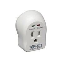 Tripp Lite Surge Protector Wallmount Direct Plug In 120V 1 Outlet 600 Joule