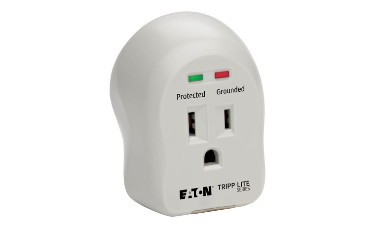 Eaton Tripp Lite Series Surge Protector Wallmount Direct Plug In 120V 1 Outlet 600 Joule - surge protector