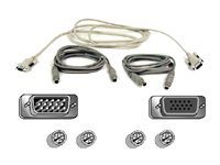 Belkin Pro Series OmniView KVM PS/2 cable kit, 6'