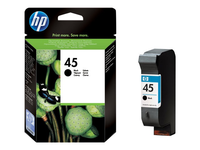 HP 45 INK BLK