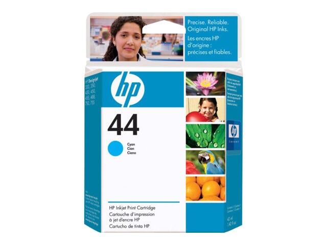 HP 44 Cyan Inkjet Print Cartridge (51644C)