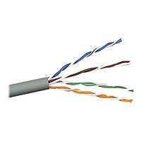 Belkin Cat5/Cat5e Bulk Cable, 1000ft, Gray, Stranded, PVC, UTP, 1000'