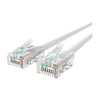 Belkin Cat5e/Cat5 3ft White Ethernet Patch Cable, No Boot, PVC, UTP, 24 AWG, RJ45, M/M, 350MHz, 3'