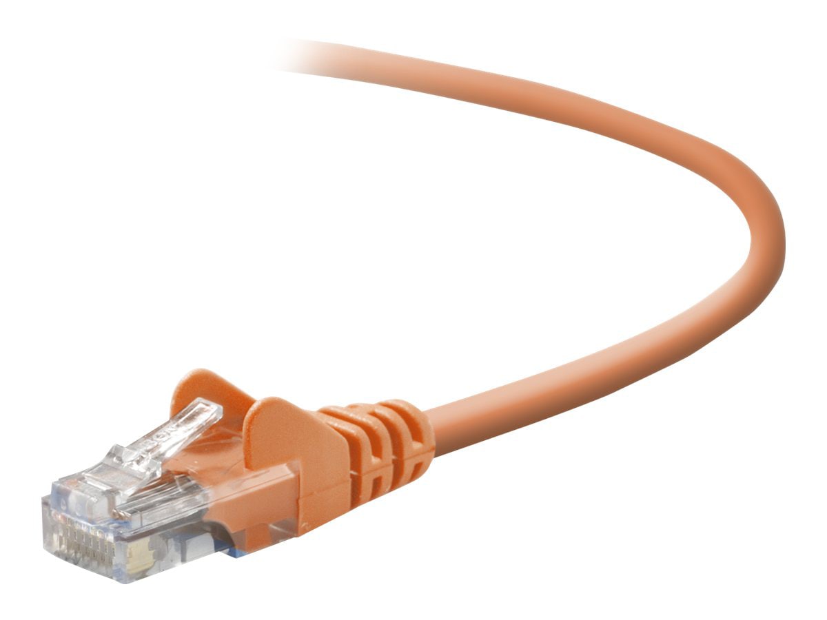 Belkin patch cable - 3 ft - orange