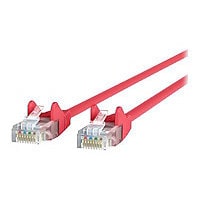 Belkin CAT5e/CAT5, 3ft, Red, Snagless, UTP, RJ45 Patch Cable