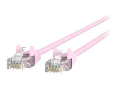 Belkin patch cable - 2.1 m - pink