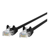 Belkin Cat5e/Cat5 10ft Black Snagless Ethernet Patch Cable, PVC, UTP, 24 AWG, RJ45, M/M, 350MHz, 10'