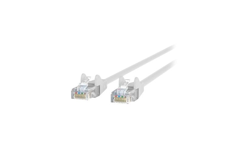 Belkin Cat5e/Cat5 10ft White Snagless Ethernet Patch Cable, PVC, UTP, 24 AWG, RJ45, M/M, 350MHz, 10'