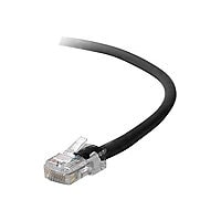 Belkin Cat5e/Cat5 50ft Black Ethernet Patch Cable, No Boot, PVC, UTP, 24 AWG, RJ45, M/M, 350MHz, 50'
