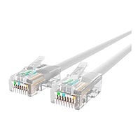 Belkin Cat5e/Cat5 50ft White Ethernet Patch Cable, No Boot, PVC, UTP, 24 AWG, RJ45, M/M, 350MHz, 50'