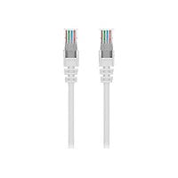 Belkin Cat5e/Cat5 50ft White Snagless Ethernet Patch Cable, PVC, UTP, 24 AWG, RJ45, M/M, 350MHz, 50'