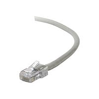Belkin Cat5e/Cat5 4ft Grey Ethernet Patch Cable, No Boot, PVC, UTP, 24 AWG, RJ45, M/M, 350MHz, 4'