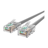 Belkin Cat5e/Cat5 5ft Grey Ethernet Patch Cable, No Boot, PVC, UTP, 24 AWG, RJ45, M/M, 350MHz, 5'