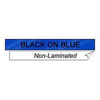 Brother 1/2" Black on Blue Label Tape