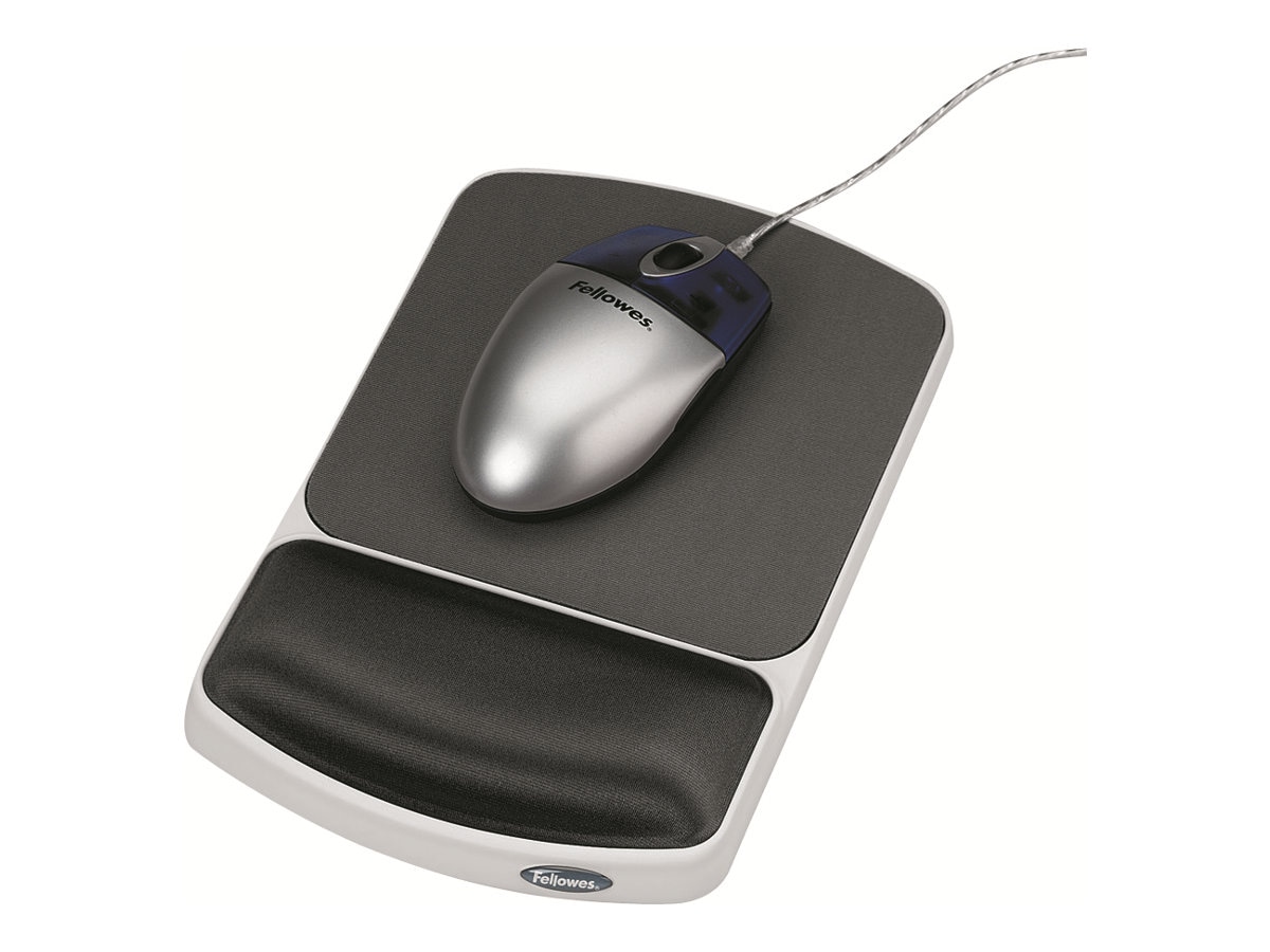Fellowes mouse pad with wrist pillow