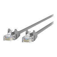 Belkin Cat5e/Cat5 100ft Grey Snagless Ethernet Patch Cable, PVC, UTP, 24 AWG, RJ45, M/M, 350MHz, 100'