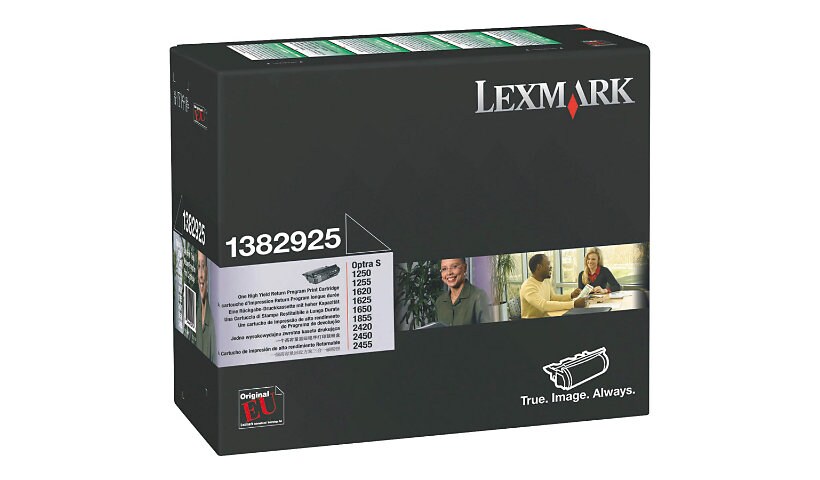 Lexmark Return Program 1382925 Hi-Yield Black Toner Cartridge