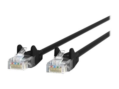 Belkin patch cable - 7 ft - black