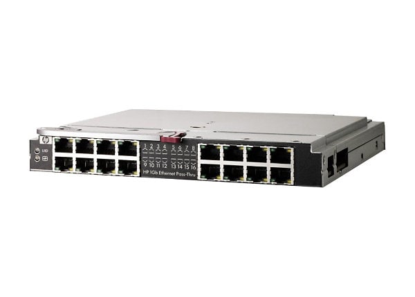 LOT OF 2 HP 16-Port Ethernet Pass-Thru Module for C7000 406740-B21 419329-001 