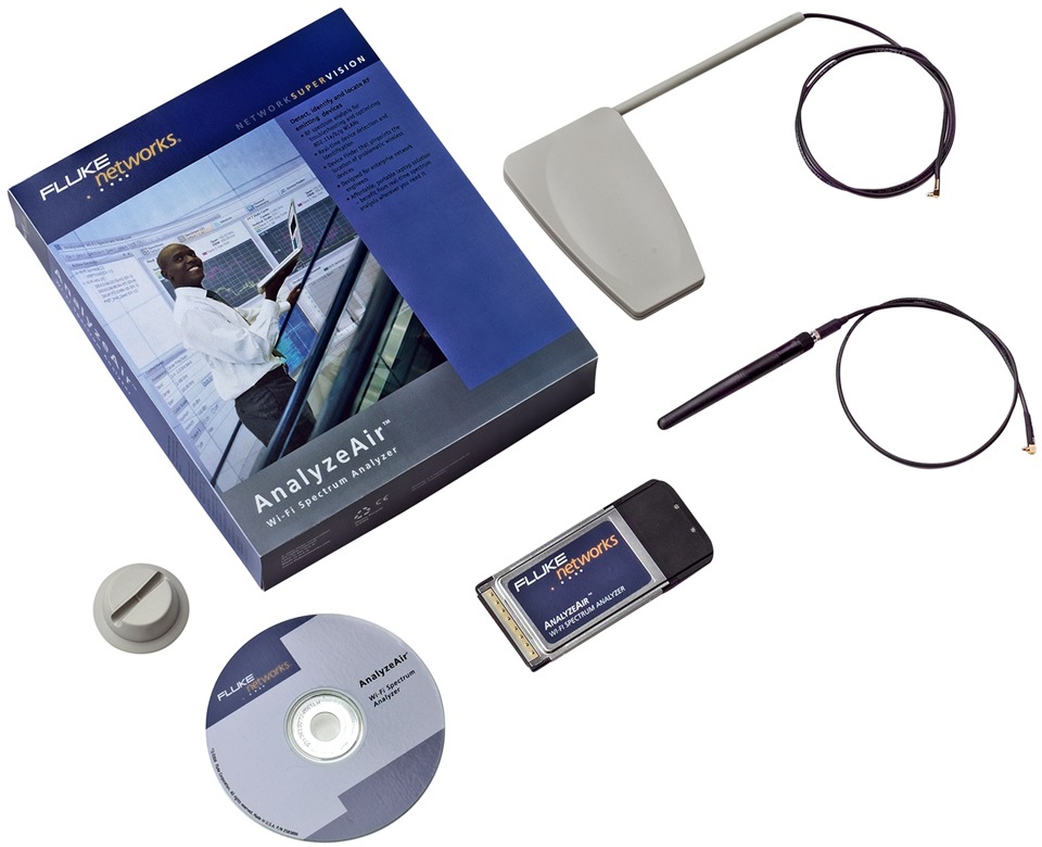 Fluke Networks AnalyzeAir Wi-Fi Spectrum Analyzer