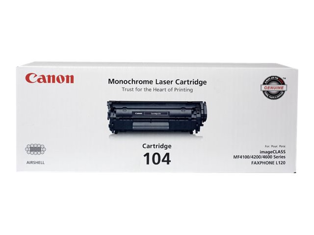 Canon Cartridge 104 - noir - original - cartouche de toner