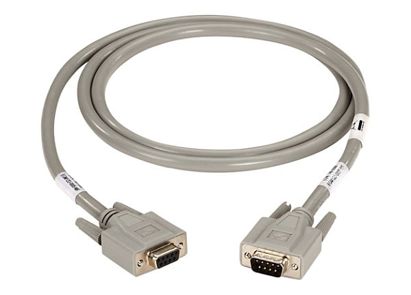 Black Box ED/Q with Nonremovable EMI/RFI Hoods - serial cable - 19.7 ft