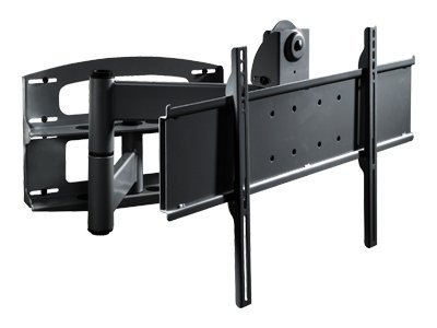 Peerless Full-Motion Plus Wall Mount PLA60-UNL - mounting kit - for flat panel - black